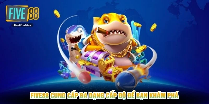 FIVE88 cung cấp đa dạng cấp độ để bạn khám phá