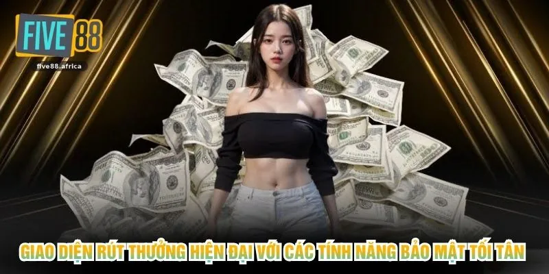 Giao diện rút thưởng hiện đại với các tính năng bảo mật tối tân 